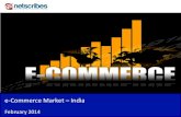 E commerce market in india 2014 - Sample