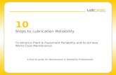 Lubretec 10 Steps to Lubrication Reliability