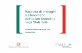Raccolta di immagini sul fenomeno dell’Italian Sounding negli Stati Uniti