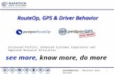 RouteOp, GPS, Driver Behavior Webinar