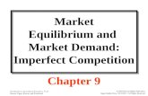 Agri 2312 chapter 9  market equilibrium and product price imperfect competition