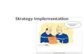 Implementation of strategy