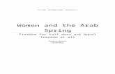 Women And The Arab Spring