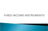 Fixed income instruments