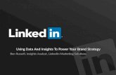 Using Data and Insights to Power Your Brand Strategy