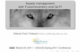 Asset management with FusionInventory and GLPI