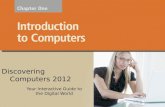 Discovering Computers: Chapter 01