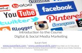 Digital and Social Media Marketing Introduction Updated for 2014