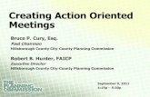 9/9 FRI 16:15 | Creating Action Oriented Meetings