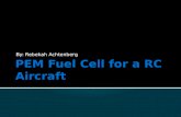 Pem Fuel Cell For A Rc Aircraft