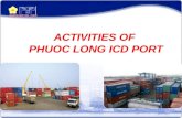 Activities of phuoc long icd port