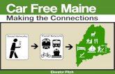 CarFree Maine Social Transportation, Elevator Pitch