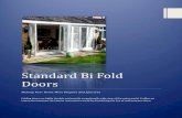 Standard bi fold doors