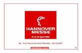 Hannover Messe   Hannover Fair   08.10.2007