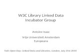 W3C Library Linked Data Incubator Group