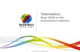 Wipro Telematics - Gear shift in the automotive industry