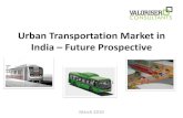 Urban Transportation Market in India