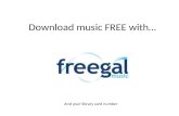 Freegal Music Tutorial for Computer