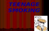 Teenage smoking