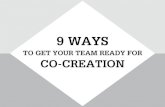 Fronteer Strategy Whitepaper - 9 Ways To Get Your Team Ready for Co-creation - presentation 2011