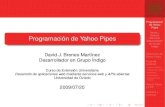 Programación de Yahoo! Pipes