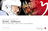 EHC Olten: NLB im Eishockey – NLA in den neuen Medien