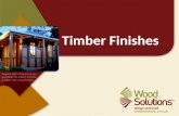 Timber Finishes - Lunch & Learn