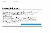 Integrating China Into Your Global Supply Chain Lessons
