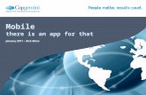 Mobile - there is an app for that