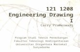 Engineering Drawing - Definition & Functions, Line Types, Letters & Numbers, Scale, Paper Size and Drawing Title