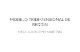 MODELO TRIDIMENSIONAL DE REDDIN MTRA. LUCÍA REYES MARTÍNEZ.