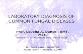 41. laboratory diagnosis of common fungal diseases