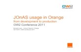 OW2 JOnAS Use CAse, OW2con11, Nov 24-25, Paris