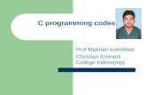 All important c programby makhan kumbhkar