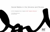 A Snapshot of Social Media in Russia and Ukraine 2011