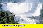 Las cataratas del Iguazú son las cataratas localizadas en la provincia de Misiones, en el Parque Nacional Iguazú, Argentina haciendo frontera con el.