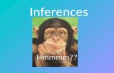 Inferences and Inferring
