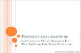 Custom Vinyl Banners To Create Lasting Impressions