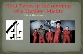 Shot types in the Opening of a Thriller