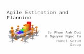 Agile estimation & planning