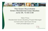 The Green Roundtable Green Residential Case Studies