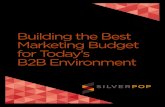 Building the Best Marketing Budget for Today's B2B Environment