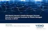 Will Market Interest in Mobile Managed Services Convert to Customer Contracts for Mobile Managed Services in 2010?