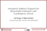IABP for MI with cardiogenic shock