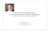 B2B Product Marketing - B2B Search Engine Optimization (SEO)