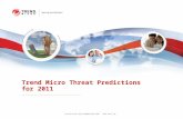 Threat predictions 2011
