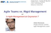 Agile Teams Vs Rigid Management