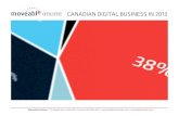 Canadian Digital Business in 2013