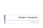 Project Analysis And Valuation - Introduction To Project Analysis And Valuation