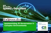 Implementing ID Governance in Complex Environments-HyTrust & CA Technologies